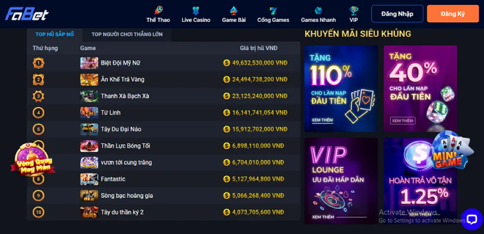 Hướng Dẫn Đăng Ký và Nạp Tiền 18win